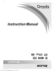 SONIQ QMD91GB Qmedia Instruction Manual