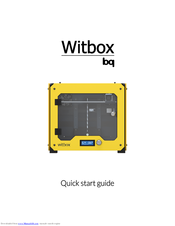 witbox bq Quick Start Manual