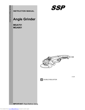 SSP MGA701 Instruction Manual