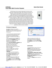 EnGenius EOR7550 Quick Start Manual