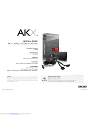 AKX AKX-CH5 Installation Manual