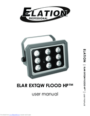 Elation ELAR EXTQW FLOOD HP User Manual