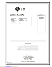 LG RU-27FB31C Service Manual