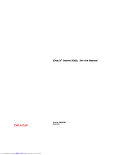Oracle X5-2L Service Manual