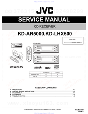 JVC KD-LH5000 Service Manual