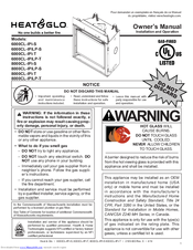 Heat&Glo 8000CL-IPILP-S Owner's Manual