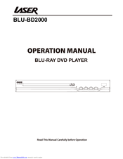 Laser BLU-BD2000 Operation Manual