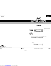 JVC Car Cassette Deck KS-F500 Service Manual