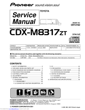 Pioneer CDX-M8317ZT X1H/UC Service Manual