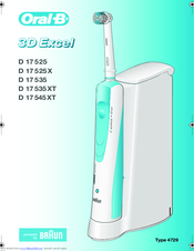 Tact vorm Grommen Oral-b 3D Excel D 17 525 Manuals | ManualsLib