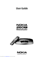 Nokia Mediamaster 260T User Manual