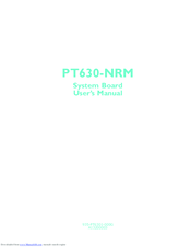 ITOX PT630-NRM User Manual