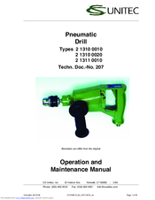 Unitec 2 1310 0010 Operation And Maintenance Manual