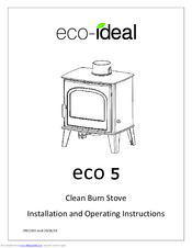 Eco-ideal eco 5 Installation And Operating Instructions Manual
