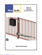 Nice Apollo T7-ETL-1K Installation Manual