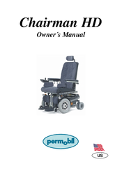 Permobil Chairman HD Owner's Manual