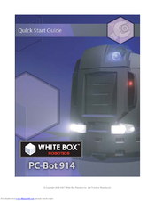 White Box PC-Bot 914 Quick Start Manual