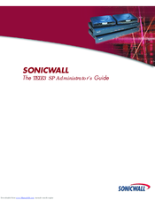 Sonicwall TELE3 SP Administrator's Manual