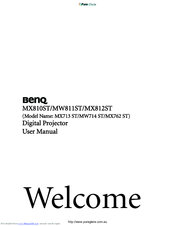 BenQ MX810 ST User Manual