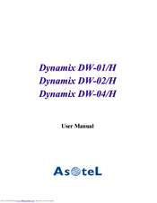 Dynamix DW-02/H User Manual