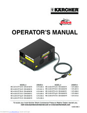 Kärcher HD 2.8/10 Ed Operator's Manual