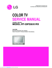 LG RT-29FE61RX Service Manual