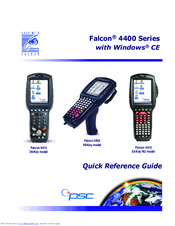 PSC Falcon 4410 26-Key Quick Reference Manual