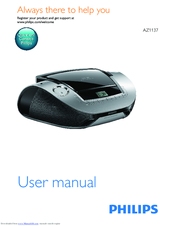 Philips AZ1137 User Manual