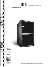 Meyer Sound DS-4P Operating Instructions Manual
