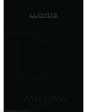 LLOYDS CLW Operating Instructions Manual