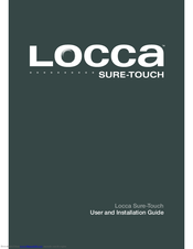 Locca Sure-Touch User And Installation Manual