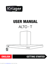 Kruger ALTO-T User Manual