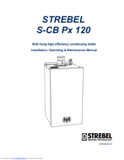 Strebel S-CB Px 120 Installation Operating & Maintenance Manual