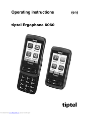 TIPTEL Ergophone 6060 Operating Instructions Manual