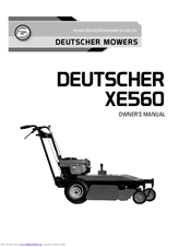 Deutscher XE560 Owner's Manual