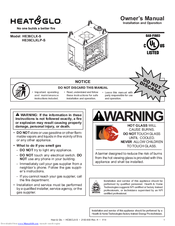 Heat&Glo HE36CLX-S Owner's Manual