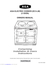 Aga EC3-LM Owner's Manual