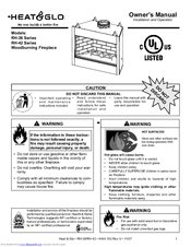 Heat&Glo RH-36 Series Owner's Manual
