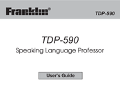 Franklin TDP-590 User Manual