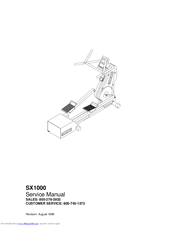 SCIFIT SX1000 Service Manual