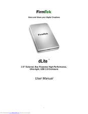 FirmTek dLite User Manual
