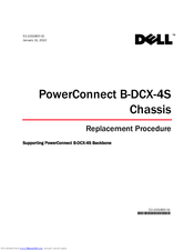 Dell PowerConnect B-DCX-4S Backbone Replacement Procedure