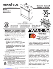 Heat&Glo 6000CMOD-IPI Owner's Manual