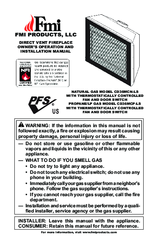 Fmi CD36MCN-LS Owner's Operation And Installation Manual