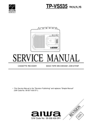 Aiwa TP-VS535 Service Manual