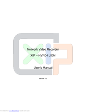 XIP NVR04 LION User Manual