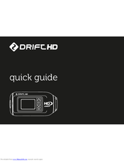 Drift HD Ghost S Quick Manual