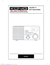 Konig HAV-IR10 Manual For Use