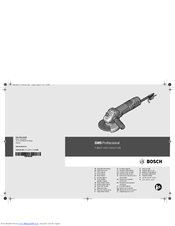 Bosch GWS Professional 7-115 E Original Instructions Manual