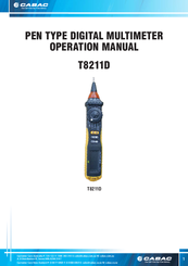 CABAC T8211D Operation Manual